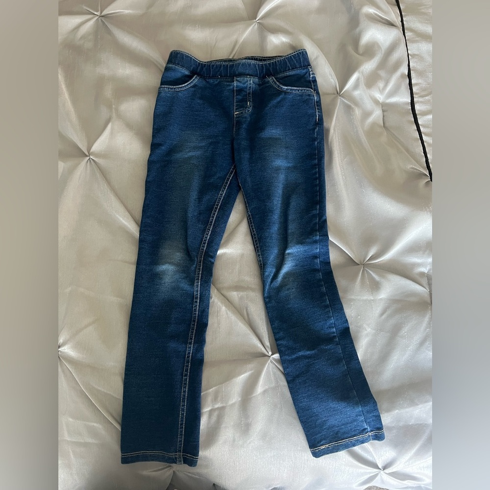 girls jean leggings